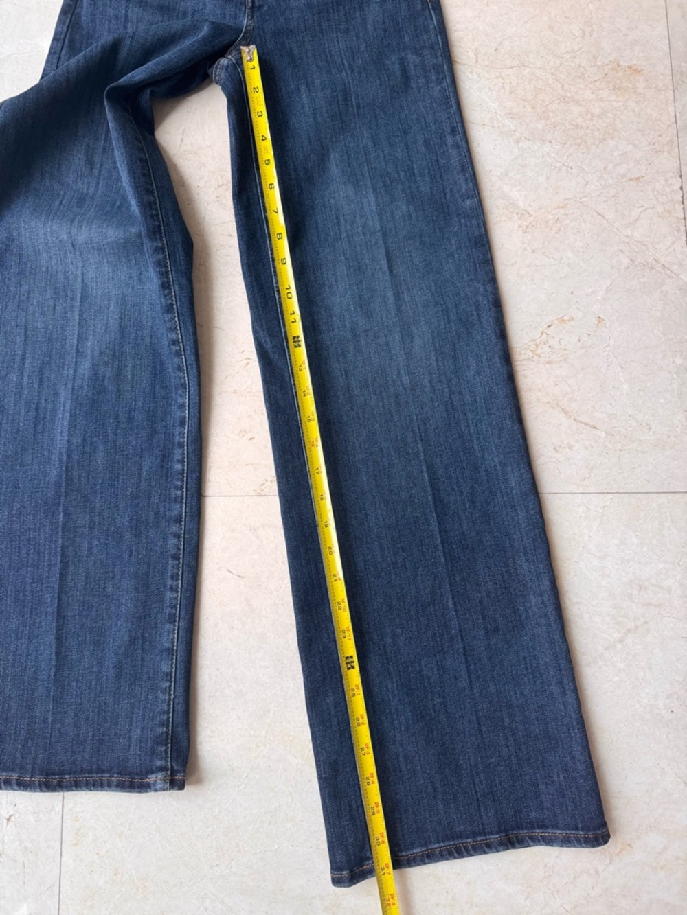 Frame Le Slim Palazzo Blue Jeans size 25 - Picture 12 of 13